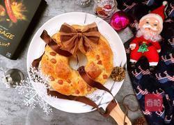 珍妮珍馐圣诞花环面包的做法图解15