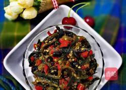 黄瓜皮辣椒（爆辣）的做法图解1