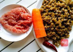 肉末酸豆角的做法图解4