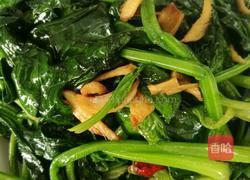 家常炝菠菜的做法图解5