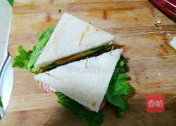 火腿三明治的做法图解10