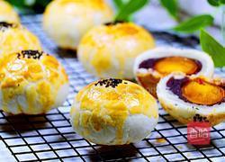 蛋黄酥的做法图解40