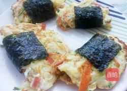 宝宝什锦米煎饼的做法图解9