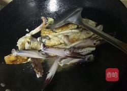 葱姜梭子蟹的做法图解3