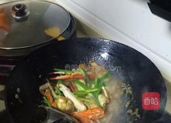 葱姜梭子蟹的做法图解7