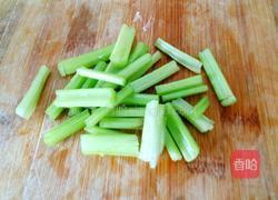 黄豆芽拌芹菜的做法图解4