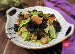 木耳炒白菜的做法图解14