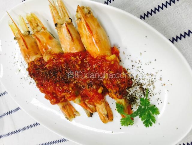 意大利风味烤大虾