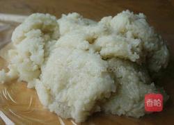 椰香艾窝窝的做法图解2