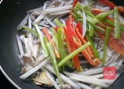 莲藕三丝的做法图解9