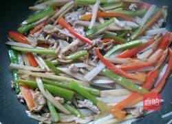 莲藕三丝的做法图解10