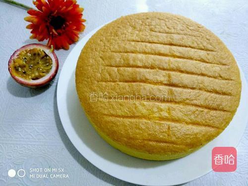 百香果戚风蛋糕