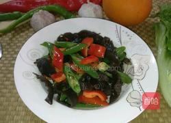 爆炒木耳的做法图解3