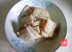 竹笋炒腊肉的做法图解4