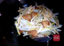 竹笋炒腊肉的做法图解9