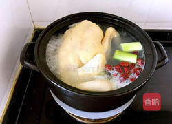 清炖三黄鸡（3.5斤的整只鸡哟）的做法图解5