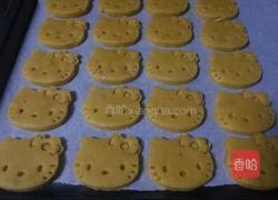 花生酱kitty曲奇的做法图解8