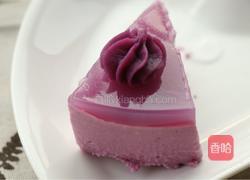 紫薯冻芝士的做法图解17