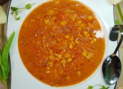 奶油玉米番茄汤