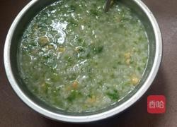 莴笋叶蛋黄粥的做法图解6