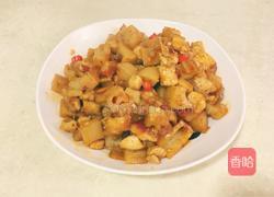 酸辣鸡肉藕丁的做法图解4