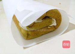 抹茶奶油蛋糕卷的做法图解24