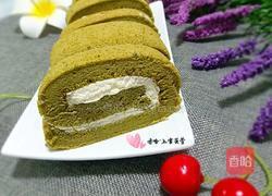 抹茶奶油蛋糕卷的做法图解25