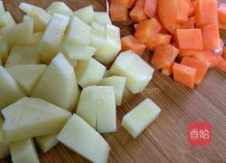 香菇酱鸡肉焗饭的做法图解4