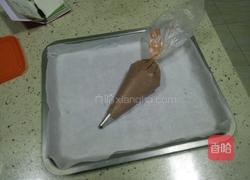 可可奶油曲奇饼干的做法图解6