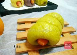 绿汁热狗卷的做法图解16