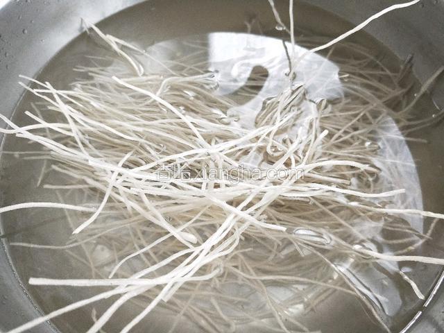 粉条提前泡软