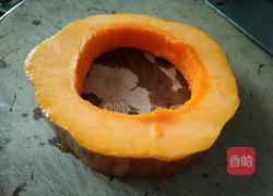 南瓜热狗卷的做法图解1