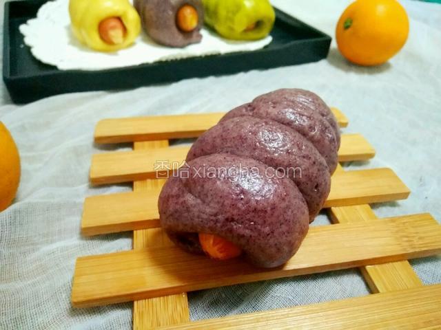 蒸好了，成品图