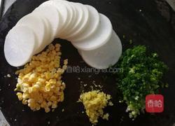 萝卜酿肉的做法图解3