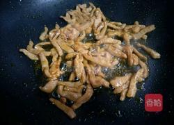 韭黄炒肉丝的做法图解4