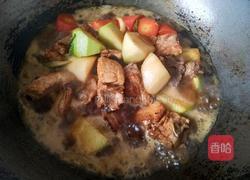 红烧排骨炖萝卜的做法图解9