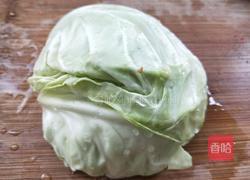 醋溜包菜的做法图解1