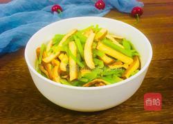 芹菜炒香干的做法图解2
