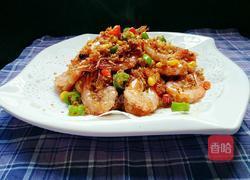 避风塘炒虾的做法图解15