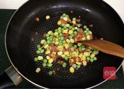 磷虾三鲜炒饭的做法图解5