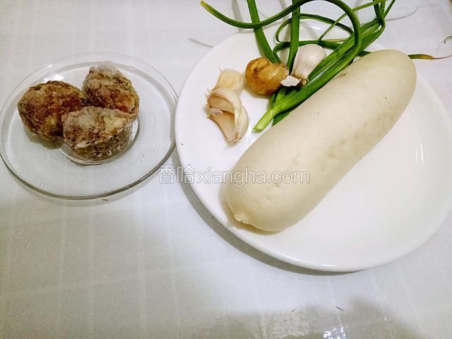 准备食材