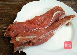 炒孜然羊肉的做法图解1