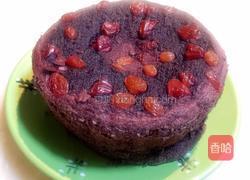 黑米蒸蛋糕的做法图解7