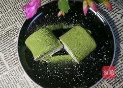 抹茶蜜豆毛巾卷的做法图解15
