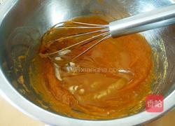 南瓜糯米小蛋糕的做法图解3