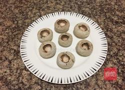 南瓜酿口蘑的做法图解3