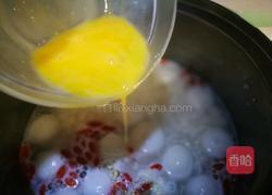 酒酿黑芝麻汤圆的做法图解7