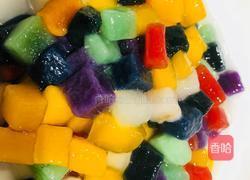 彩虹芋圆丸子的做法图解8