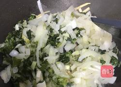 冬笋炒咸菜的做法图解5