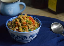 快手电饭煲焖饭